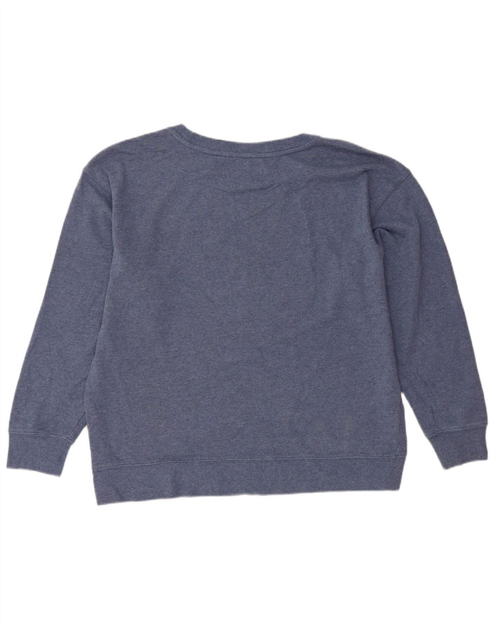 CALVIN KLEIN JEANS Ženski džemper s grafičkim motivima UK 16 Large Blue