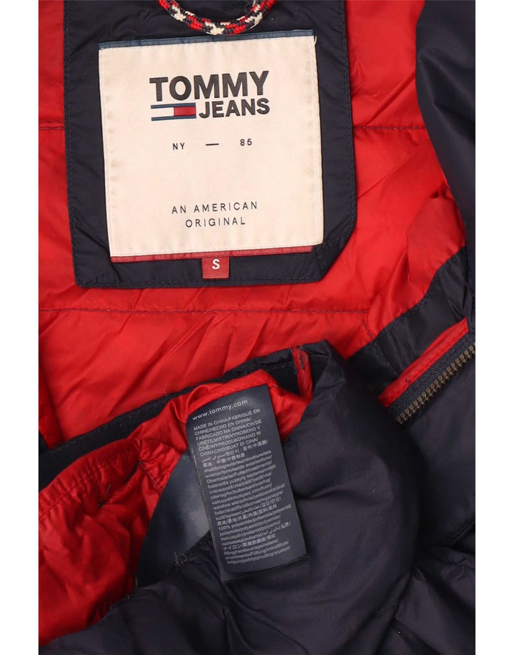 Tommy Hilfiger muška podstavljena jakna UK 36 Mala tamnoplava poliamid