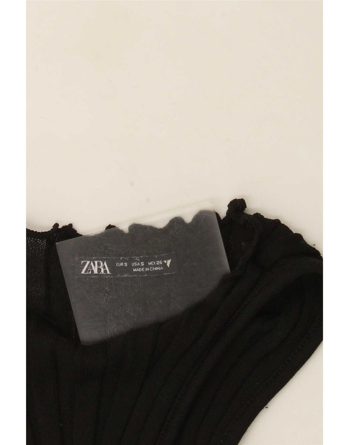 Zara ženski prsluk UK 8 Small Black