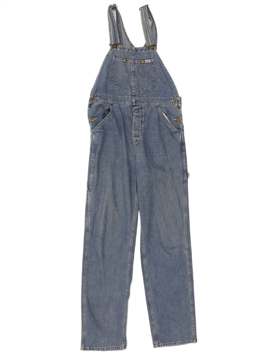 Lee Mens Dungarees Traperice Srednje W32 L32 Plavi pamuk