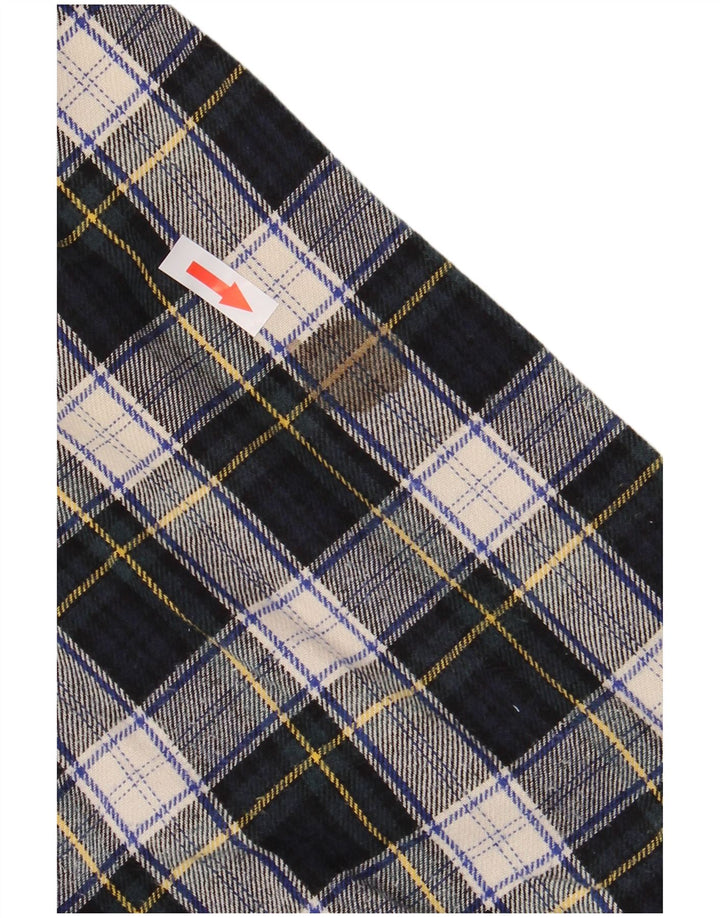 EDDIE BAUER Muška flanelska košulja 2XL tamnoplavi karirani pamuk