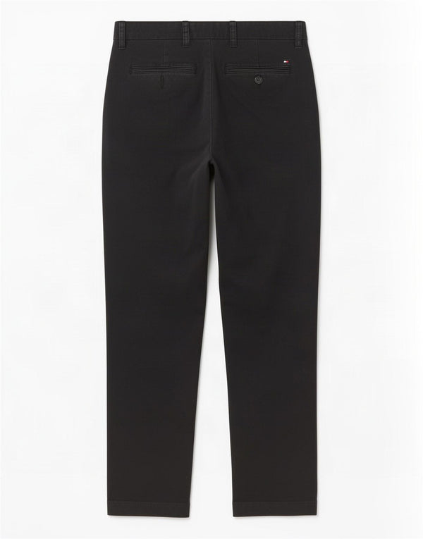 Tommy Hilfiger muške uske chino hlače W30 L32 crni pamuk