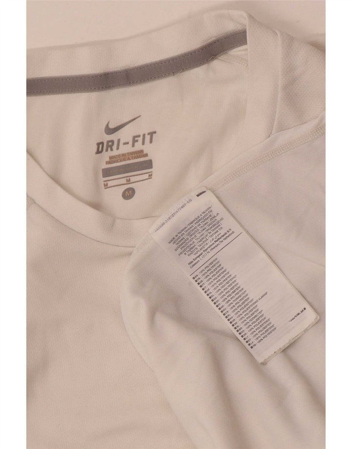 Nike Dri Fit majica kratkih rukava Srednji bijeli poliester