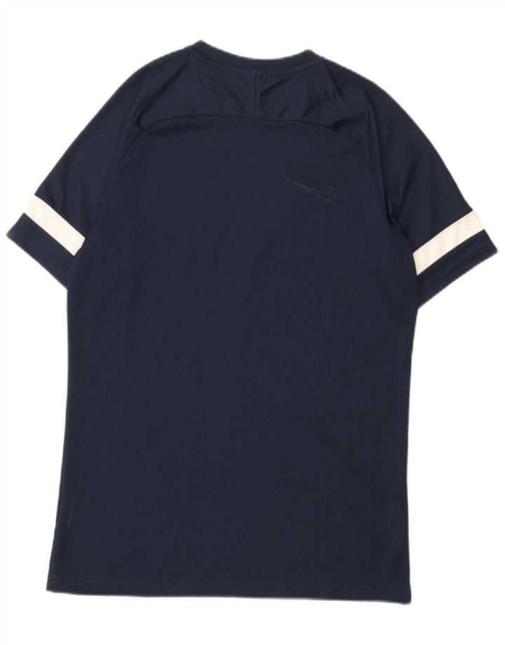 Nike Dri Fit T-Shirt Top srednje tamnoplave poliesterske boje