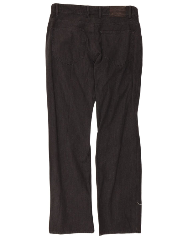 Gap ženske ravne traperice Jason Regular Fit W34 L32 sivi pamuk