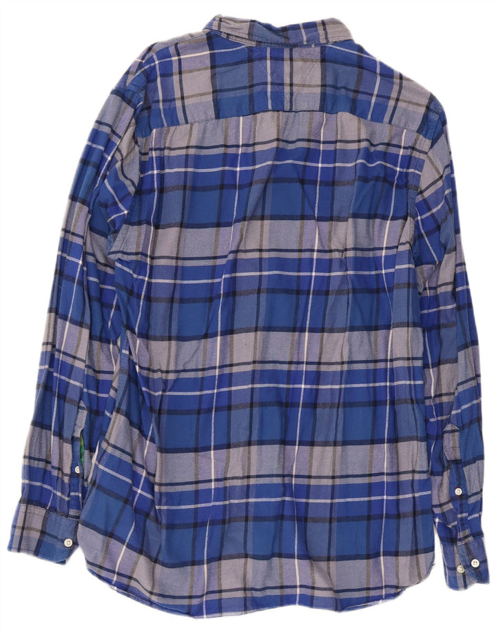 Tommy Hilfiger muška pamučna košulja standardnog kroja, veliki plavi karirani komad