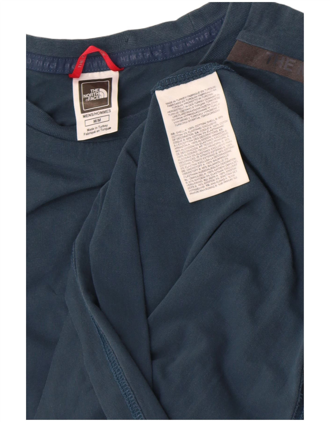 The North Face muška majica kratkih rukava Srednje plavi pamuk