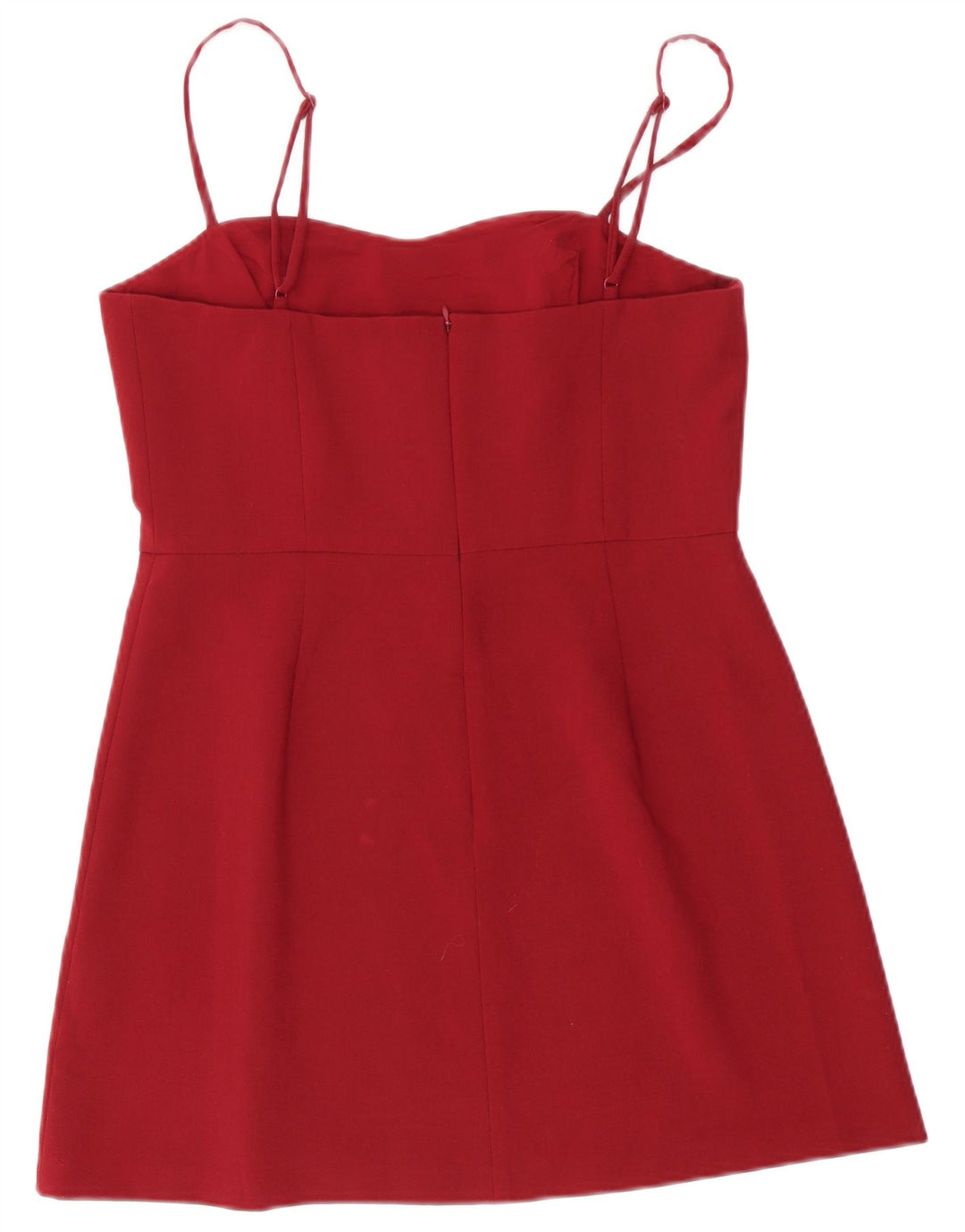 French Connection ženski sundress UK 14 srednji bordo poliester