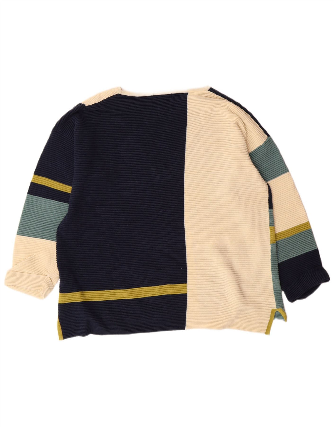 WHITE STUFF Ženski džemper s veznim izrezom UK 18 XL Višebojni