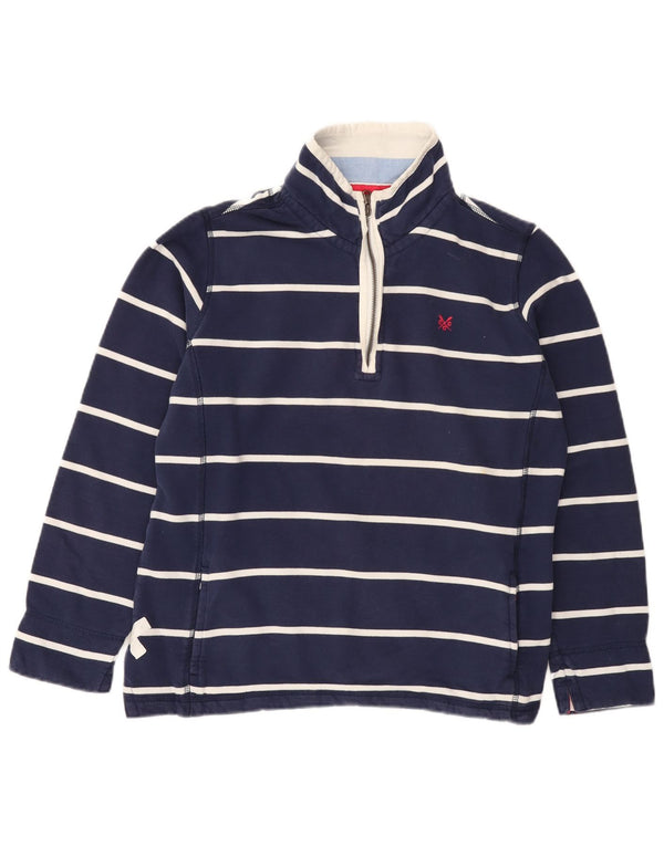 Crew Clothing Ženska majica s kratkim rukavima UK 12 srednje mornarsko plave pruge
