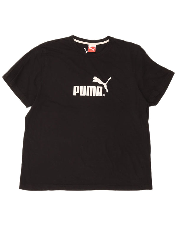 Puma muška majica s grafičkim motivima 2XL crna