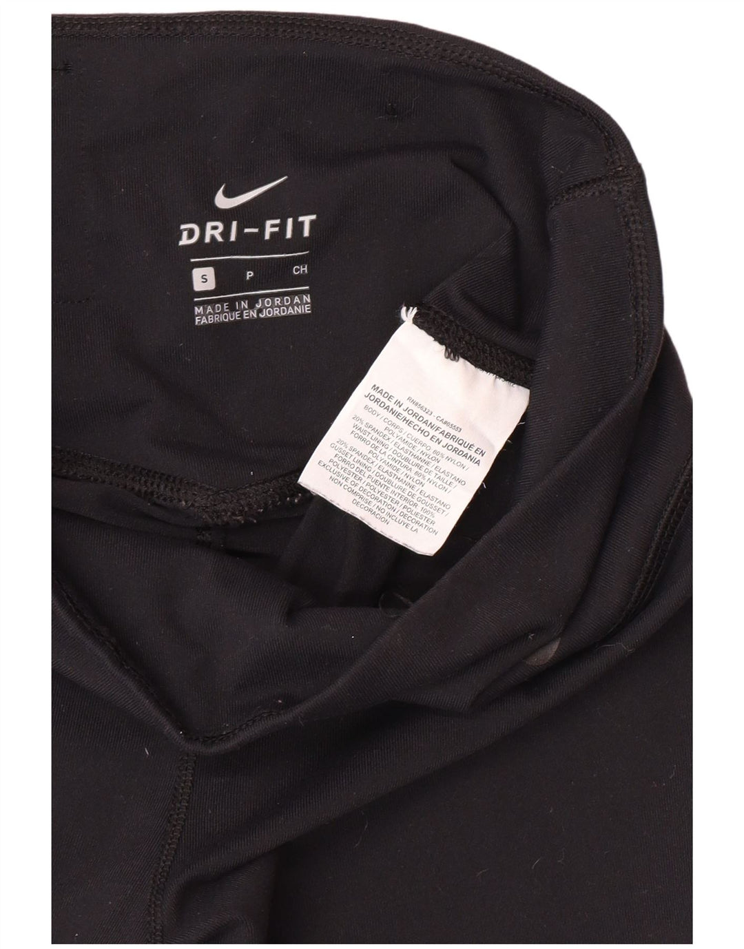 NIKE ženske Dri Fit Capri tajice UK 8 Male crne najlonske