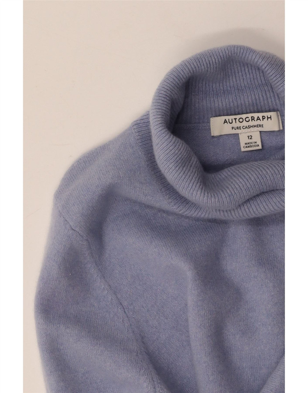 MARKS & SPENCER Pulover s rol izrezom za djevojčice 11-12 godina Ljubičasta