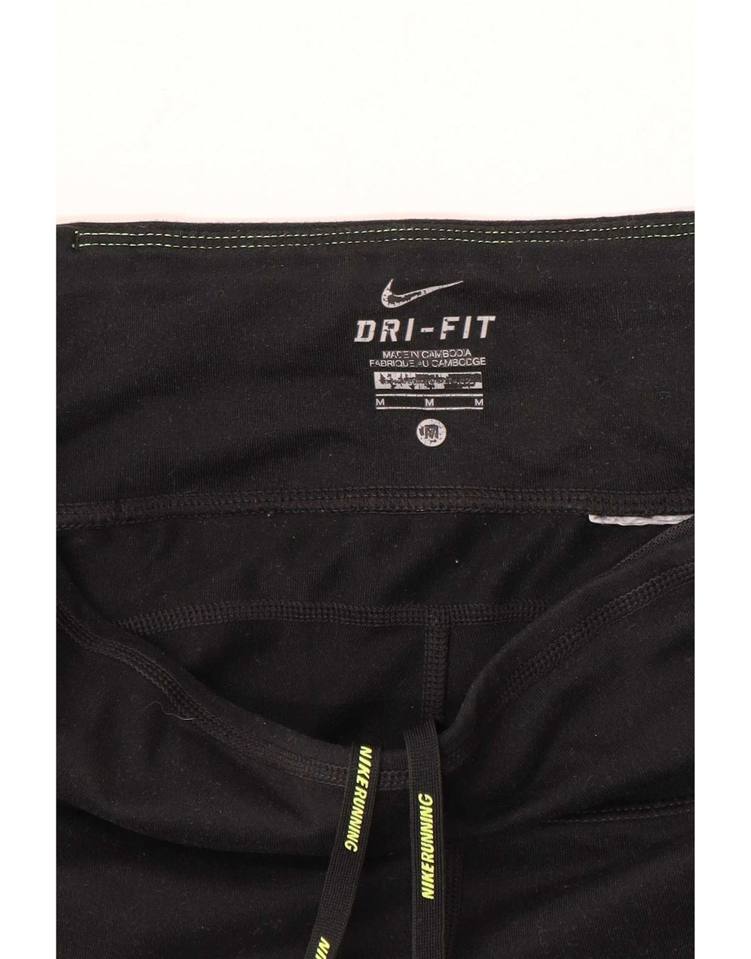 Nike ženske Dri Fit Capri tajice UK 14 srednje crne