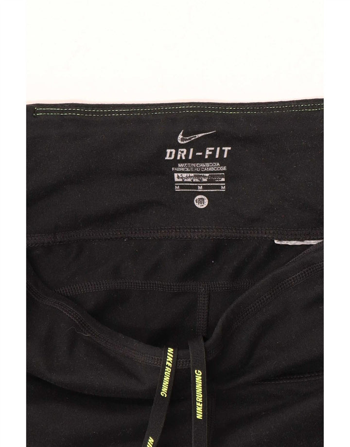 Nike ženske Dri Fit Capri tajice UK 14 srednje crne