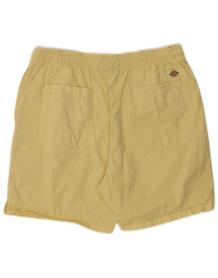 Dickies Muške Cargo kratke hlače Large W34 Žuti pamuk