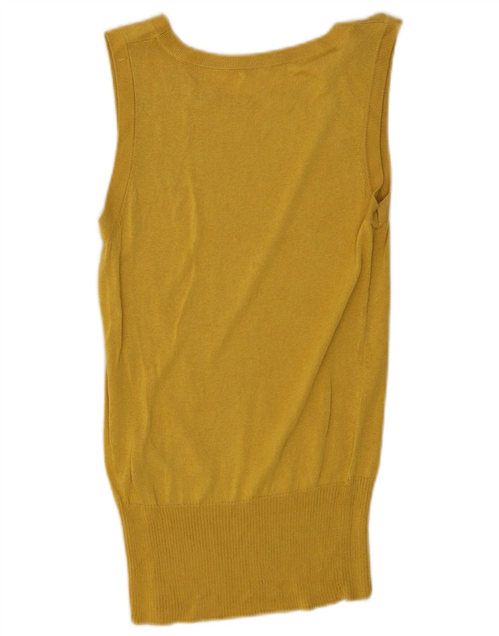 Ženski prsluk Massimo Dutti UK 12 Srednje žuta