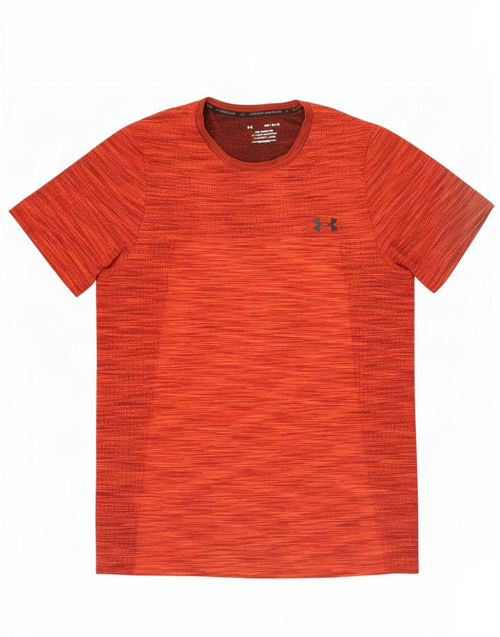 Under Armour muška majica kratkih rukava Srednje narančasta s pjegama