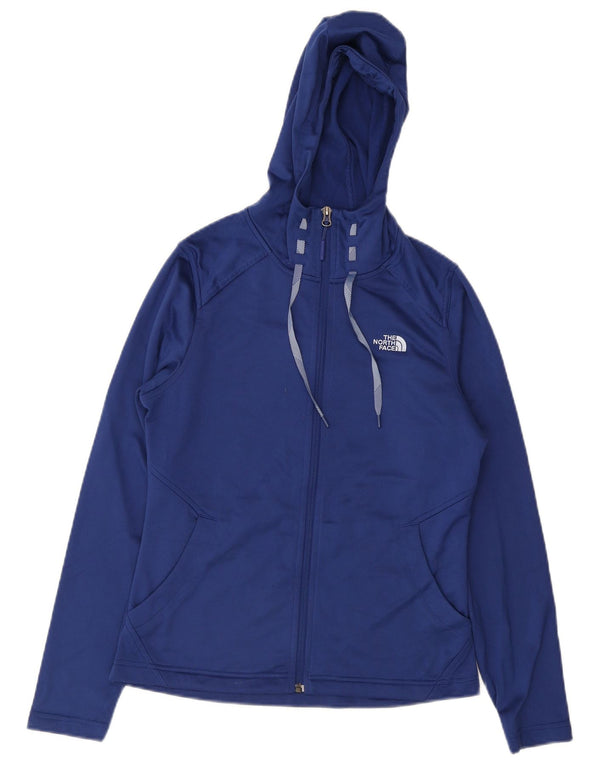 The North Face ženski pulover s kapuljačom s patentnim zatvaračem UK 12 srednje plavi poliester