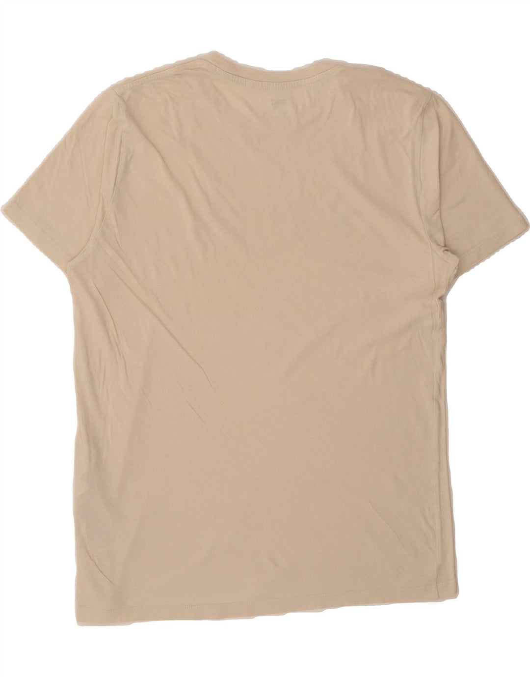 LEVI'S Mens Graphic T-Shirt Top Medium Beige Cotton Vintage Levi's and Second-Hand Levi's from Messina Hembry 
