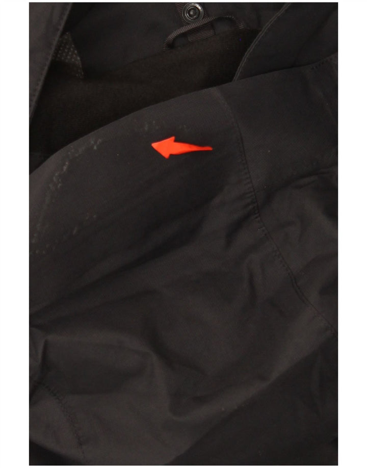 THE NORTH FACE Muška kišna jakna s kapuljačom UK 40 Veliki crni poliester