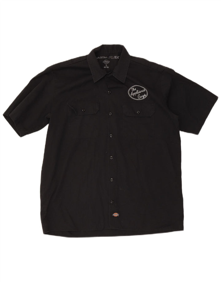 Dickies muška grafička majica kratkih rukava, veliki crni poliester