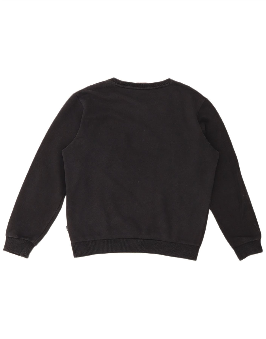 PUMA Mens Sweatshirt Jumper Small Black Cotton