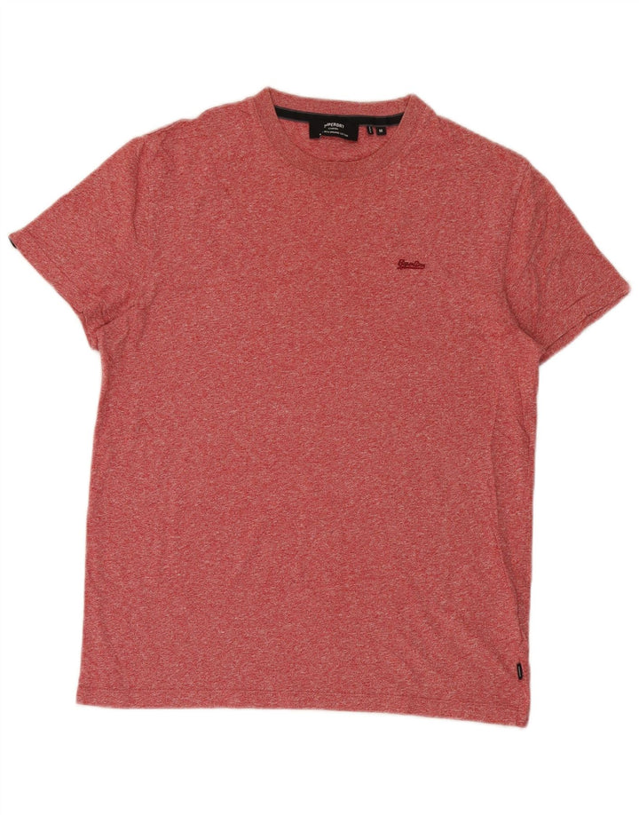 Superdry muška majica kratkih rukava Srednje crveni flekasti pamuk