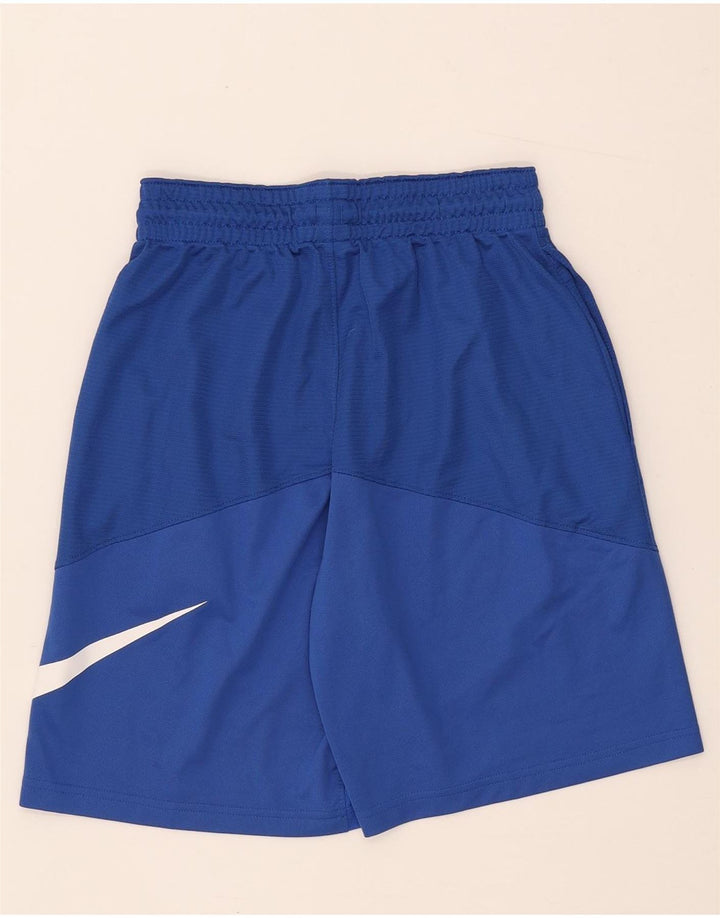 Male plave sportske kratke hlače Nike Dri Fit Graphic