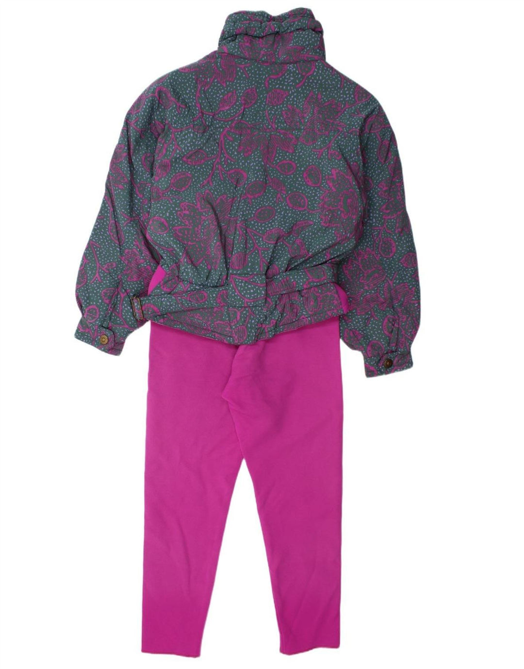 COLMAR Womens Full Tracksuit IT 46 Large Pink Floral