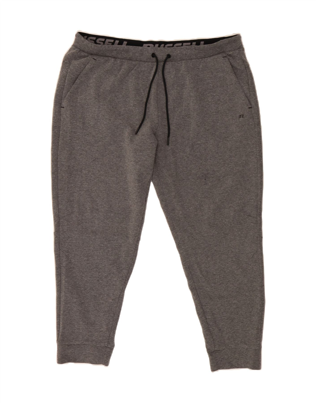 RUSSELL ATHLETIC Mens Tracksuit Trousers Joggers XL  Grey Polyester Vintage Russell Athletic and Second-Hand Russell Athletic from Messina Hembry 