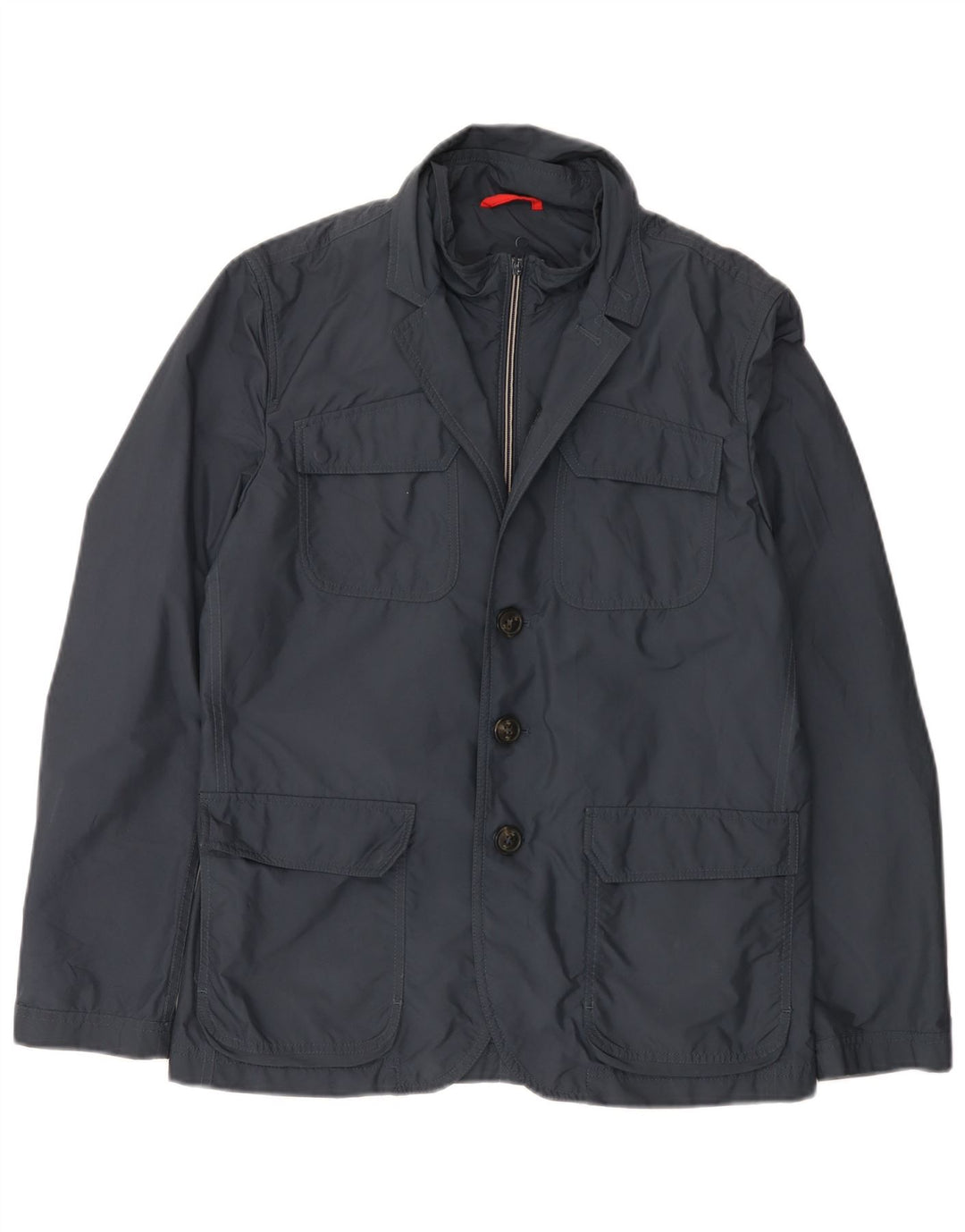 Fay Mens Utility Jacket UK 38 Srednje tamnoplavi pamuk