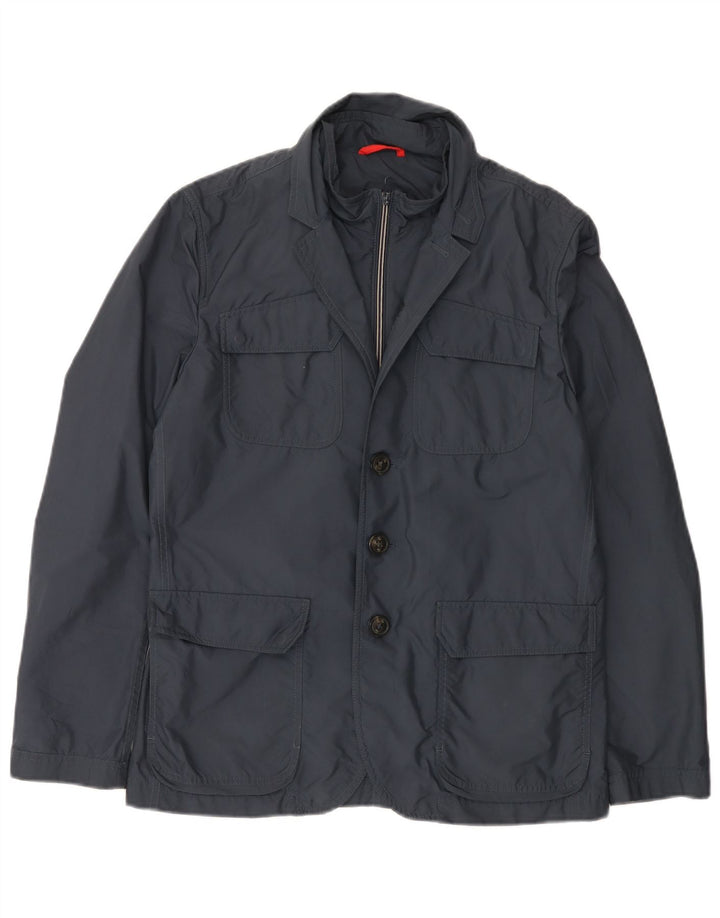 Fay Mens Utility Jacket UK 38 Srednje tamnoplavi pamuk