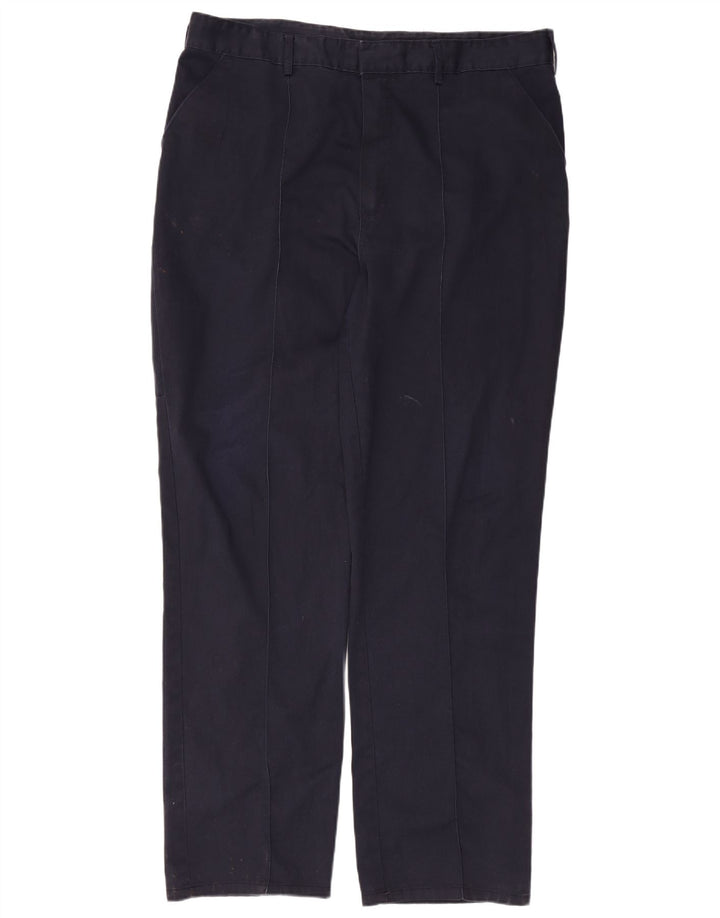 Dickies muške Redhawk ravne kargo hlače W42 L33 tamnoplavi poliester
