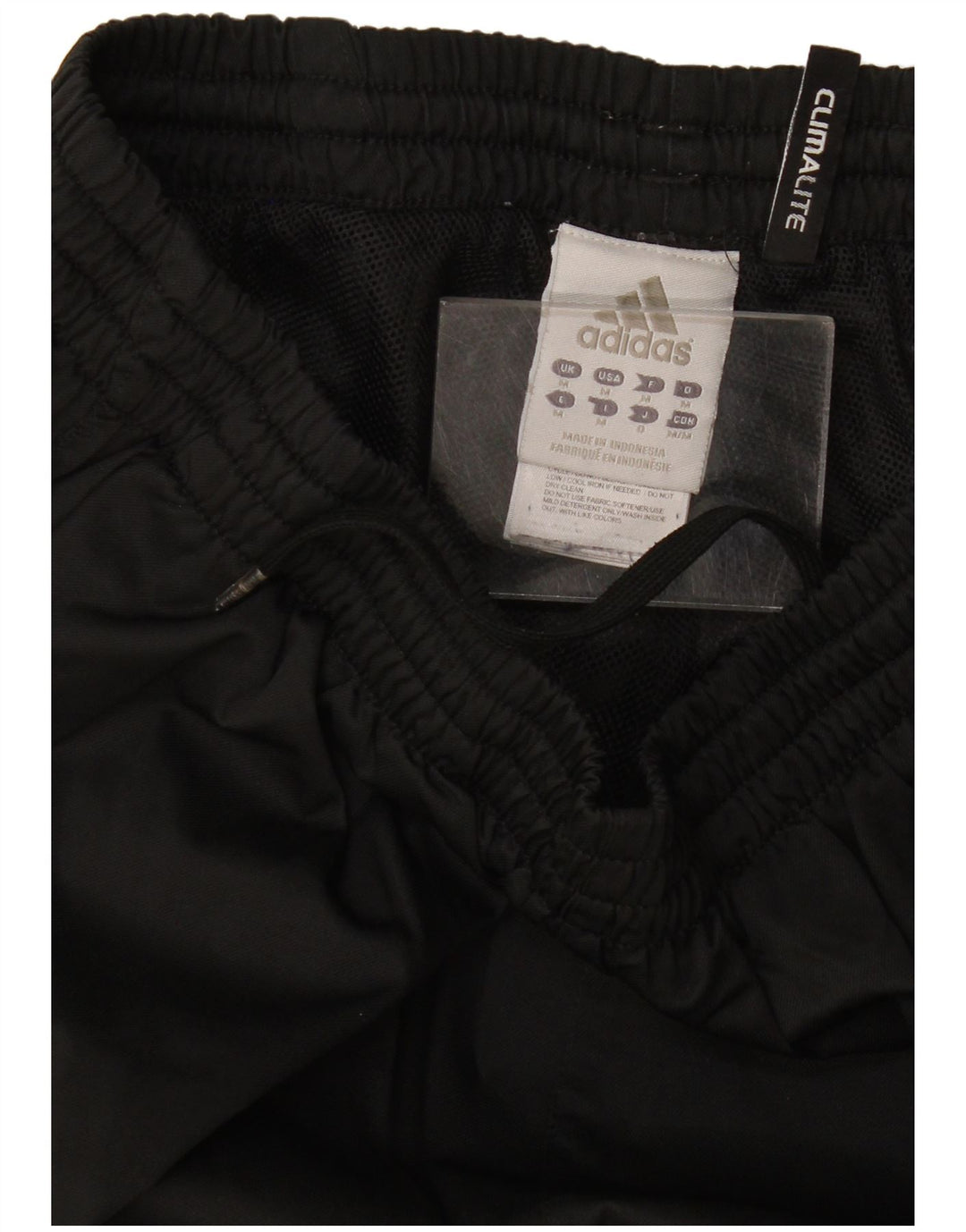 Adidas muške trenirke Climalite Srednje crne poliesterske hlače