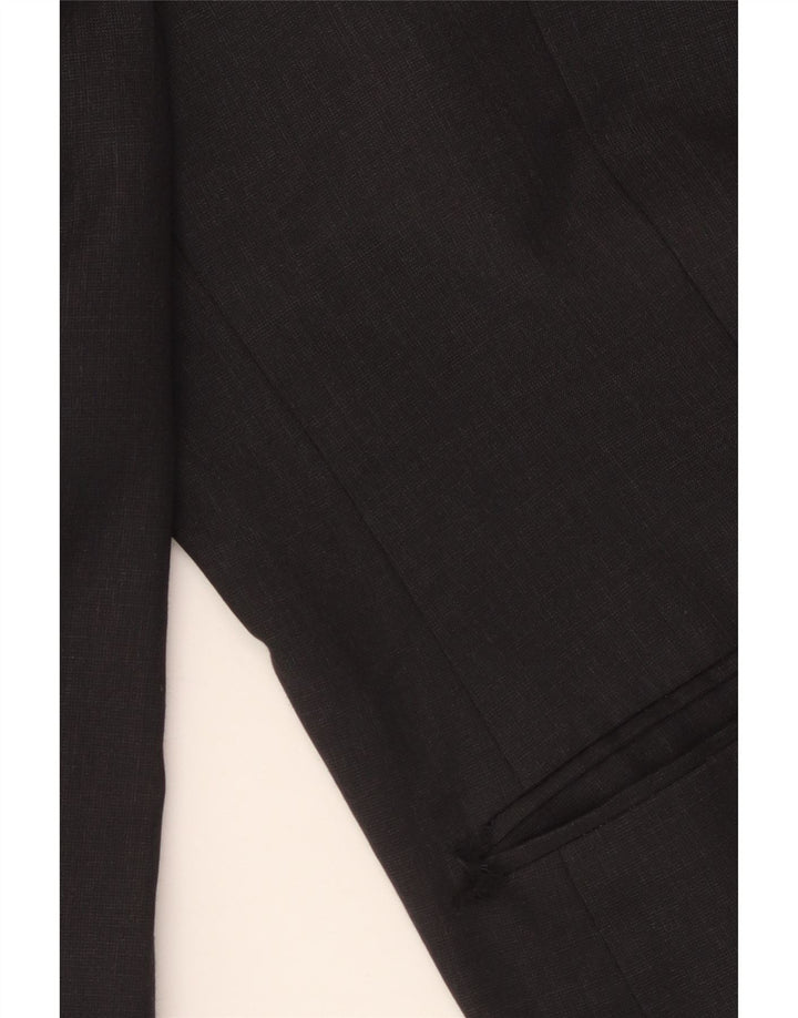 Marks & Spencer muška kratka jakna sako s 3 gumba UK 48 2XL siva vuna