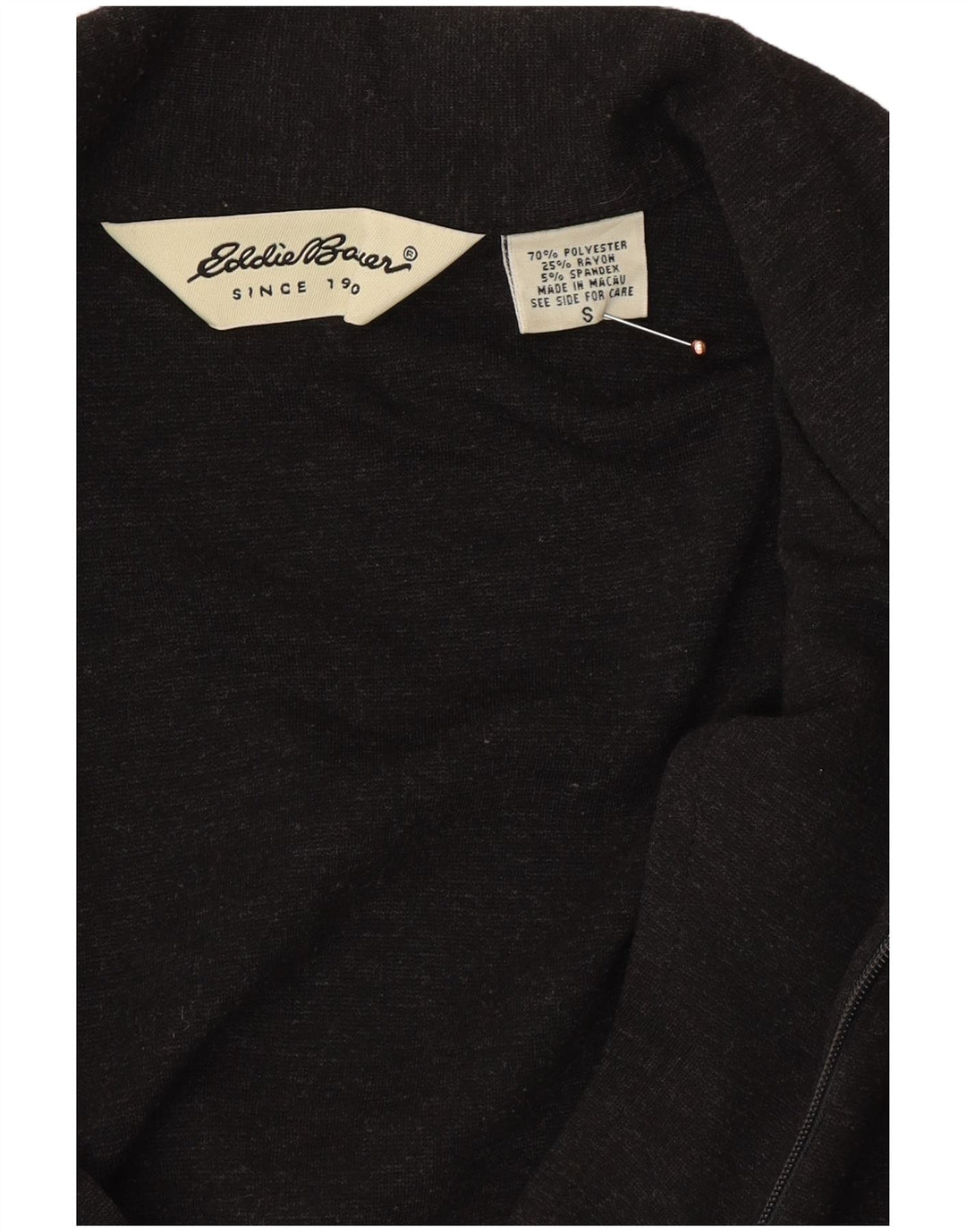 EDDIE BAUER Ženska prevelika maksi haljina dugih rukava UK 10 Mala siva