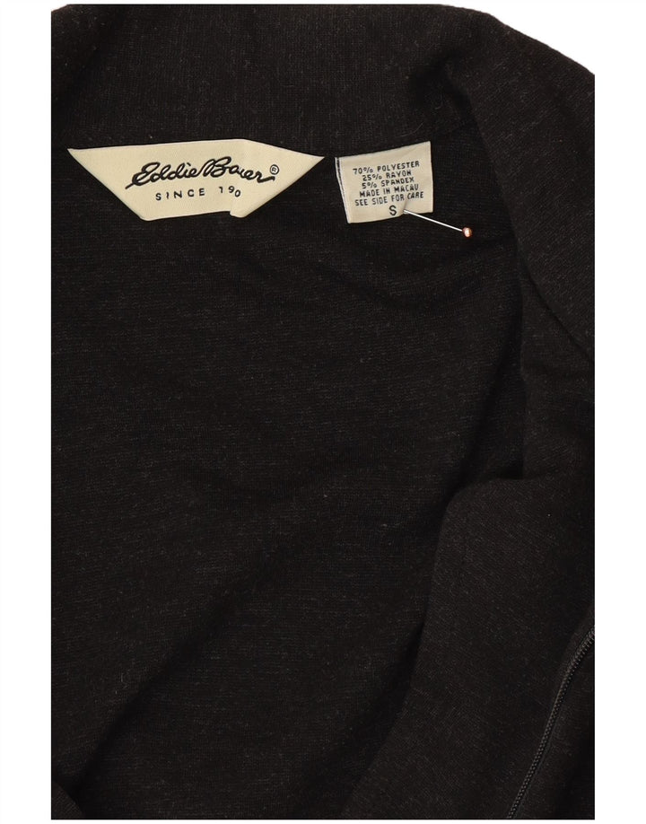 EDDIE BAUER Ženska prevelika maksi haljina dugih rukava UK 10 Mala siva