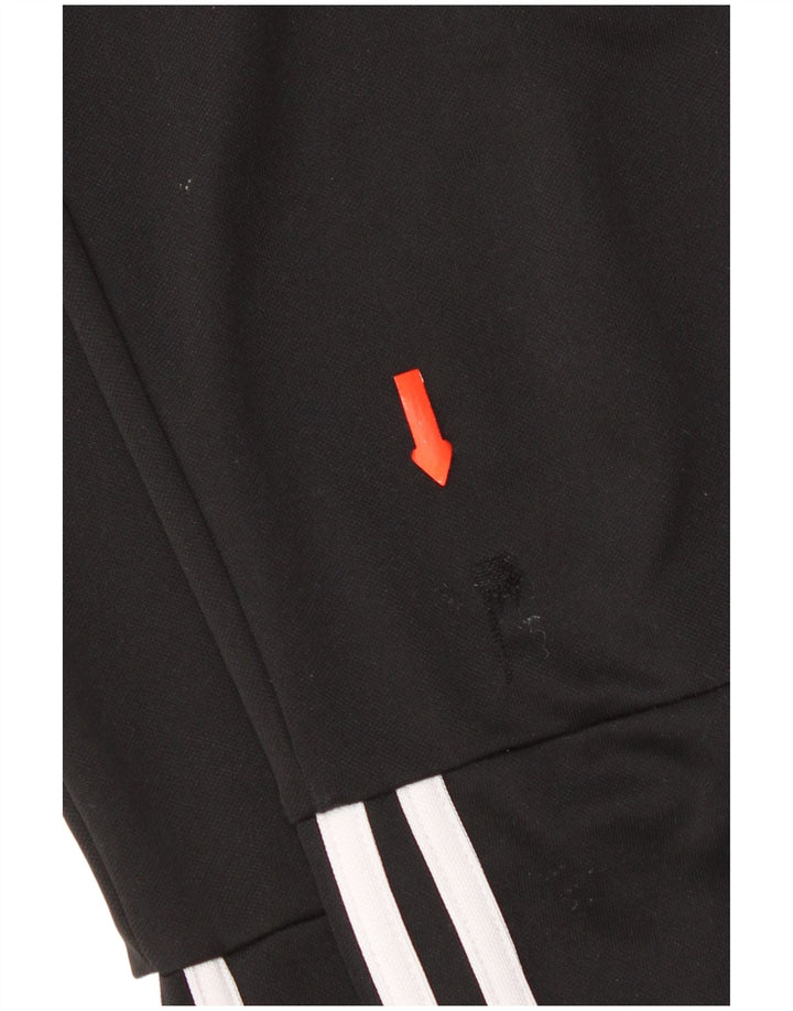 Adidas muške trenirke srednje crne poliesterske hlače