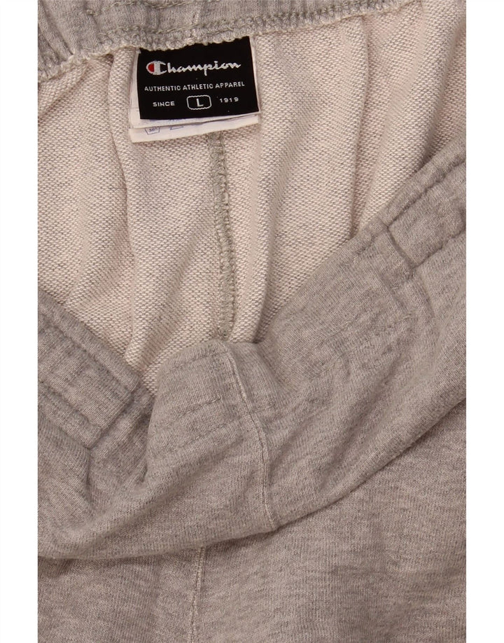 CHAMPION Mens Tracksuit Trousers Large Grey Cotton Vintage Champion and Second-Hand Champion from Messina Hembry 