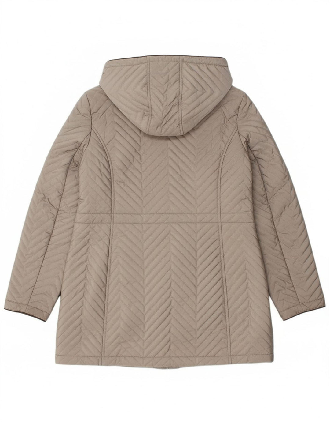 Dkny ženski prošiveni kaput UK 16 veliki sivi