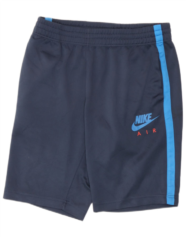 Nike muške sportske kratke hlače srednje tamnoplave poliesterske boje