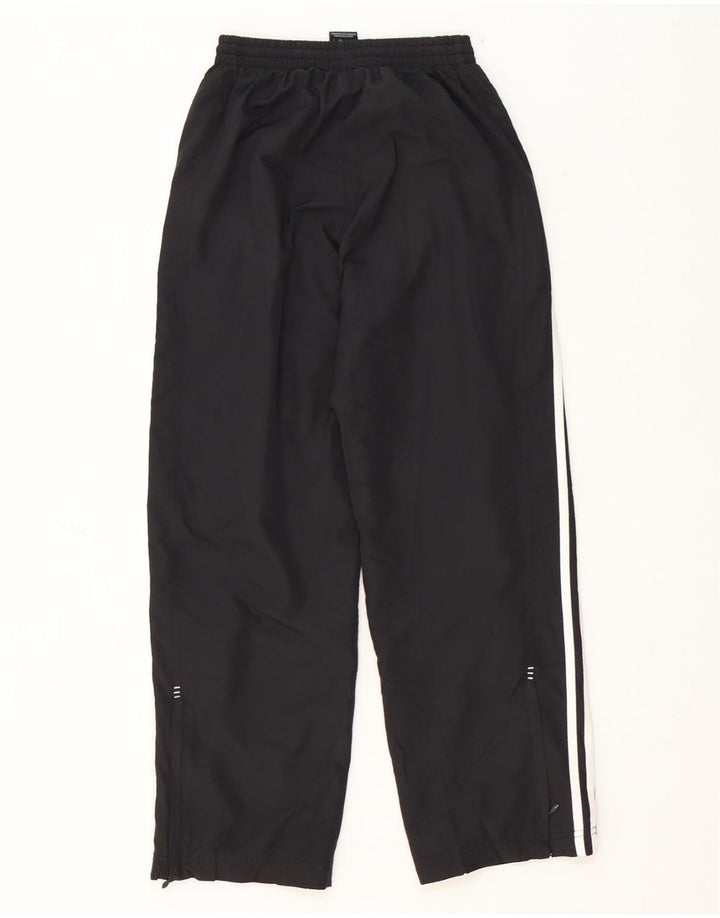 ADIDAS Boys Tracksuit Trousers 13-14 Years  Black Polyester Vintage Adidas and Second-Hand Adidas from Messina Hembry 