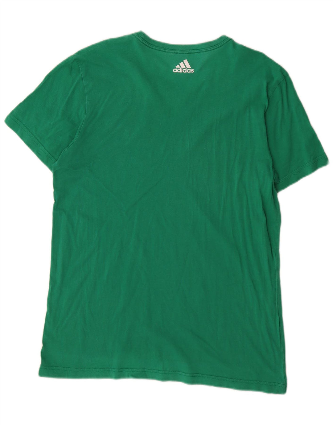 Adidas muška majica s grafičkim motivima srednje zelene boje