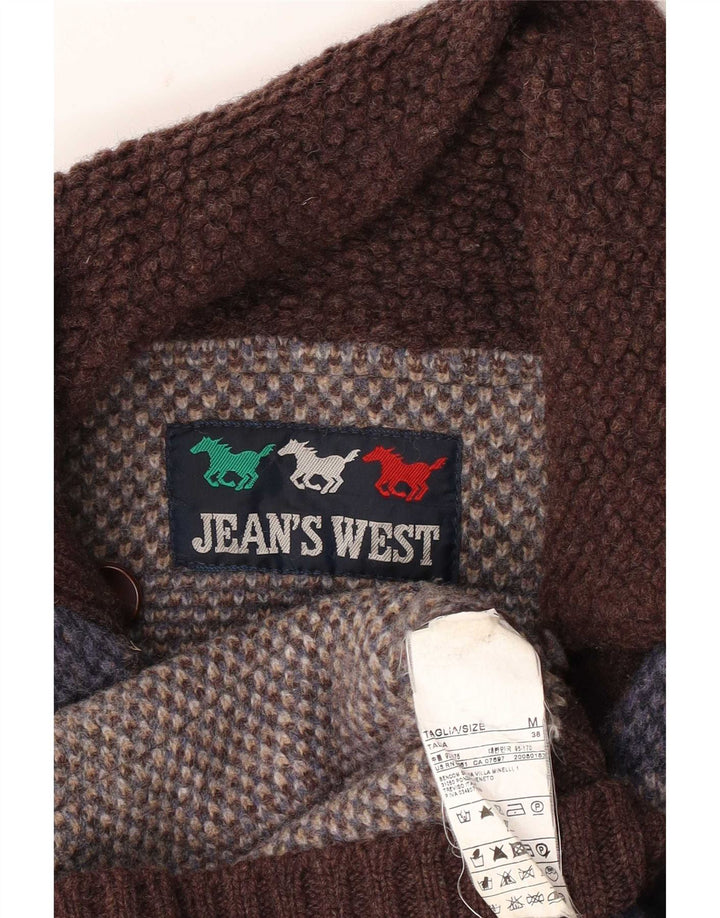 Jean's West muška vojna vojna jakna UK 38 srednje šareno karo