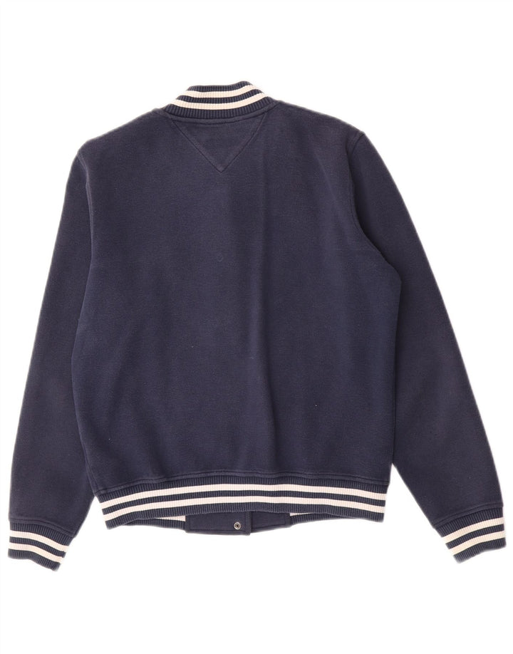 Tommy Hilfiger ženska prevelika sveučilišna jakna UK 10 Mala tamnoplava