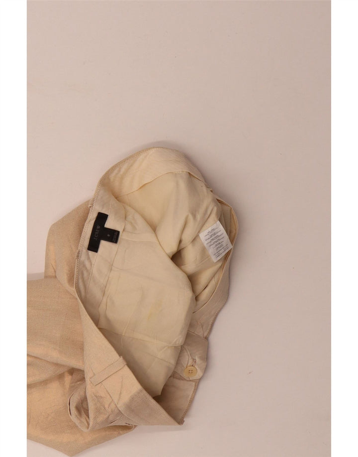 J. CREW Ženske chino kratke hlače US 8 srednje W34 bež lan