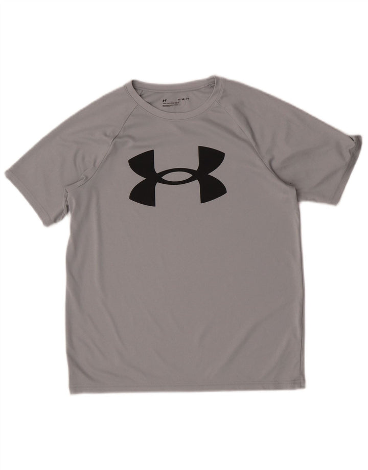 Under Armour majica kratkih rukava za dječake, 11-12 godina, velika siva