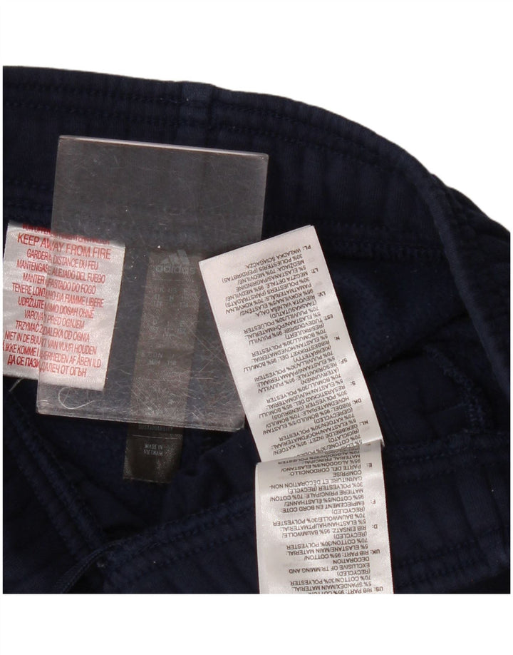 ADIDAS Trenirka za dječake Hlače za trčanje 11-12 godina tamnoplavi pamuk