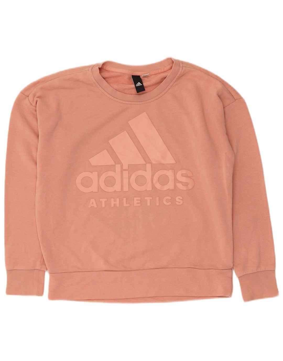 ADIDAS ženski džemper s grafičkim motivima UK 14 srednje ružičasta
